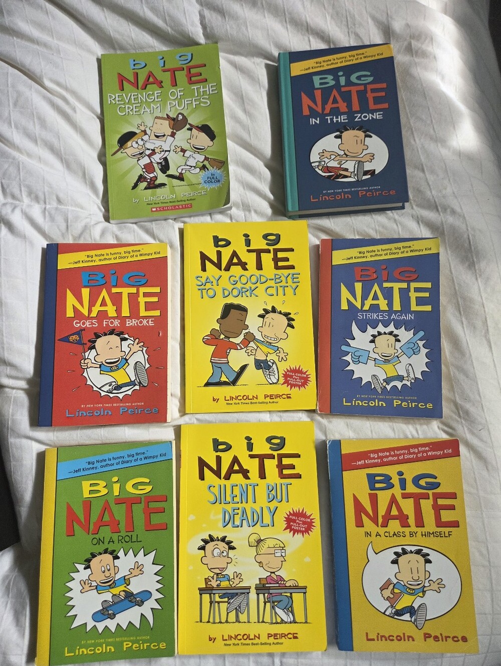 Big Nate Book Set - Soft & Hard Cover